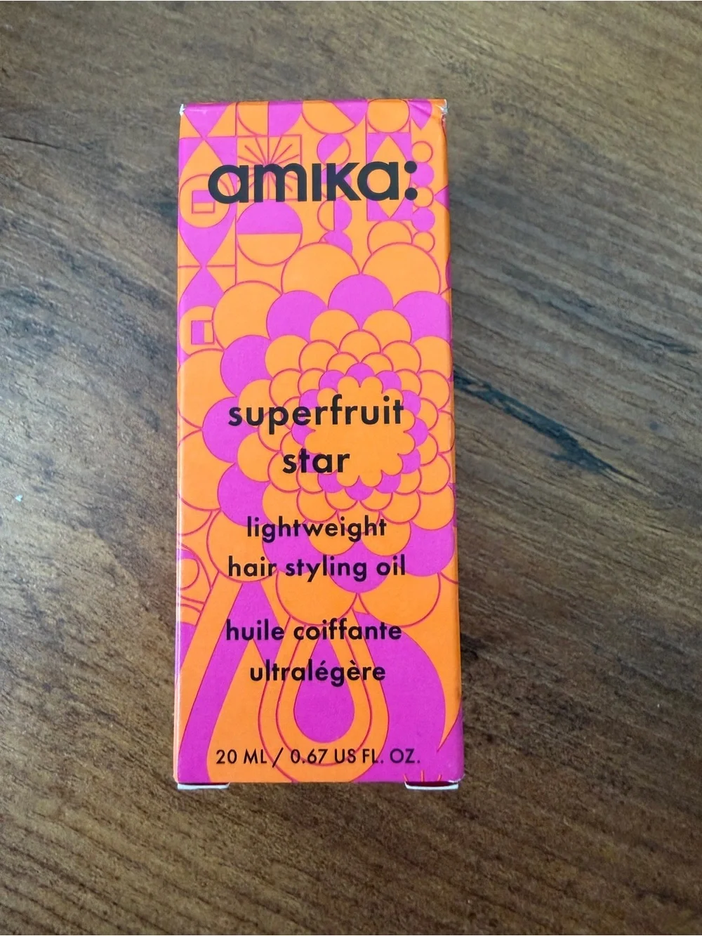 amika Superfruit Star Lightweight Hair Styling Oil BNIB! 20ML Size